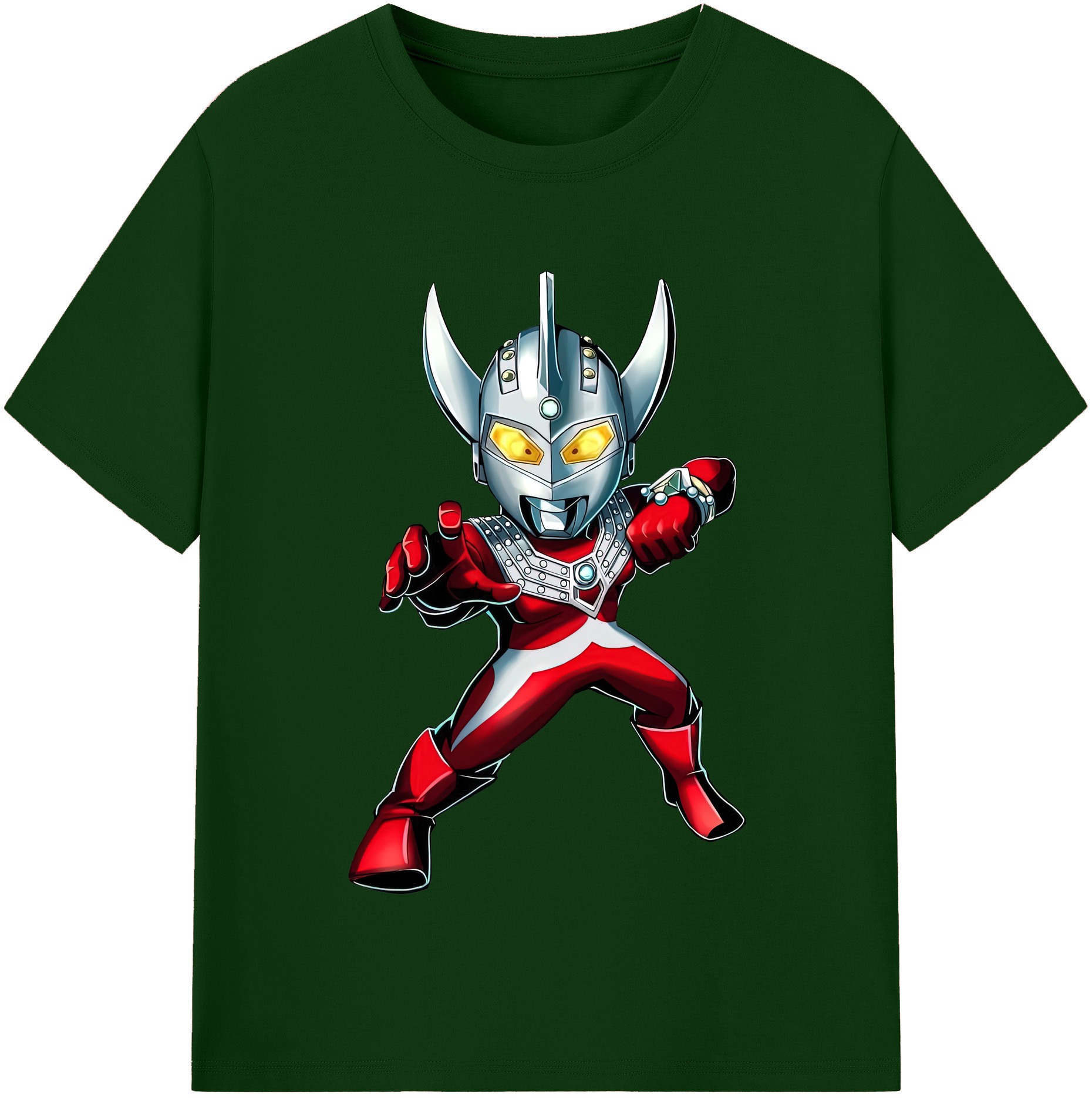 （画像用） ウルトラマン Ultraman 綿100％半袖Tシャツ（フロントプリント）